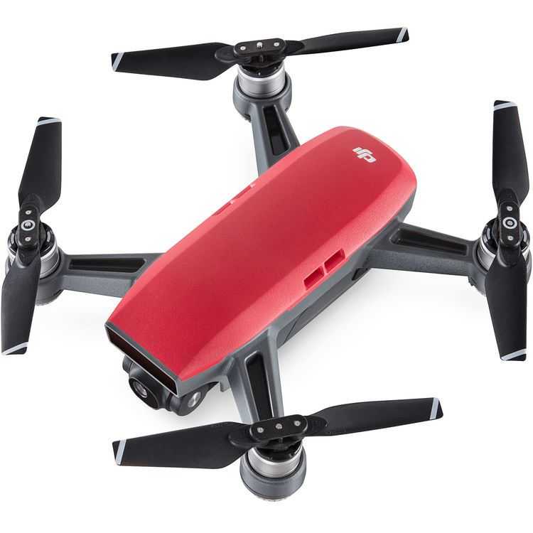 DJI Spark Quadcopter with Free Remote Controller - Lava Red