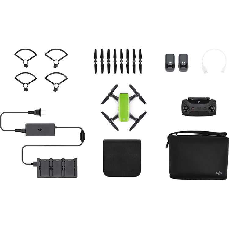 DJI Spark Fly More - Green COMBO