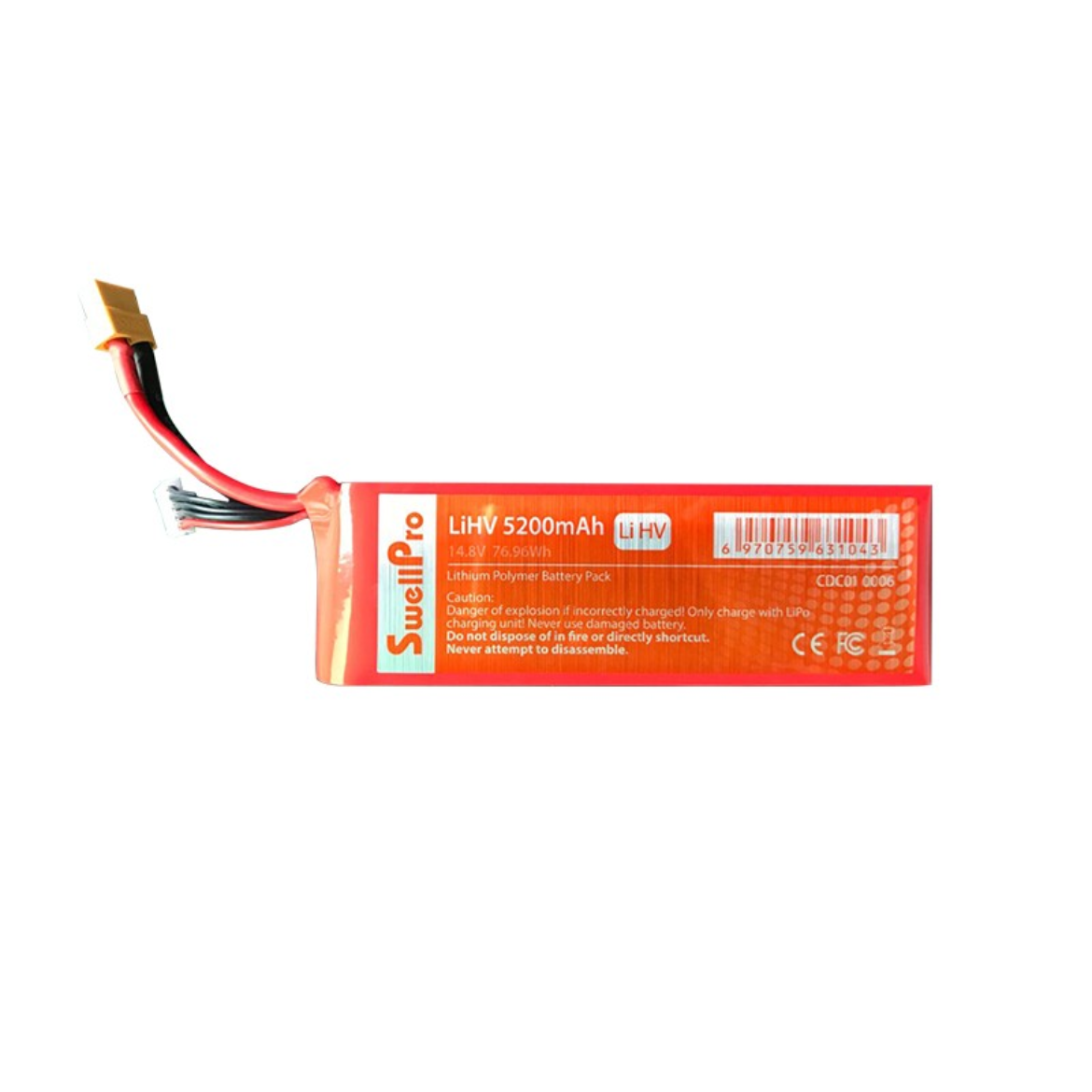 The Brand New 4S High-Voltage battery for SplashDrone 3/3+ 